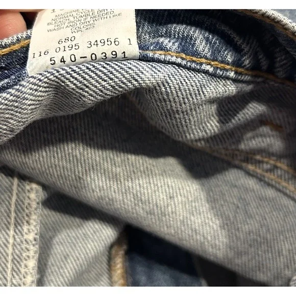 Vintage Levis 540 Jeans Mens 34X32 Blue Relaxed Fit Made In USA‎